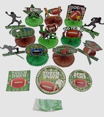 Football Party Decorations and Tableware