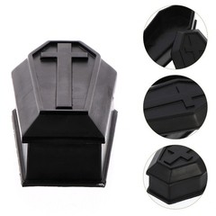 2 Pieces Coffin Storage Box Food with Lid Casket Boxes Goodies Container