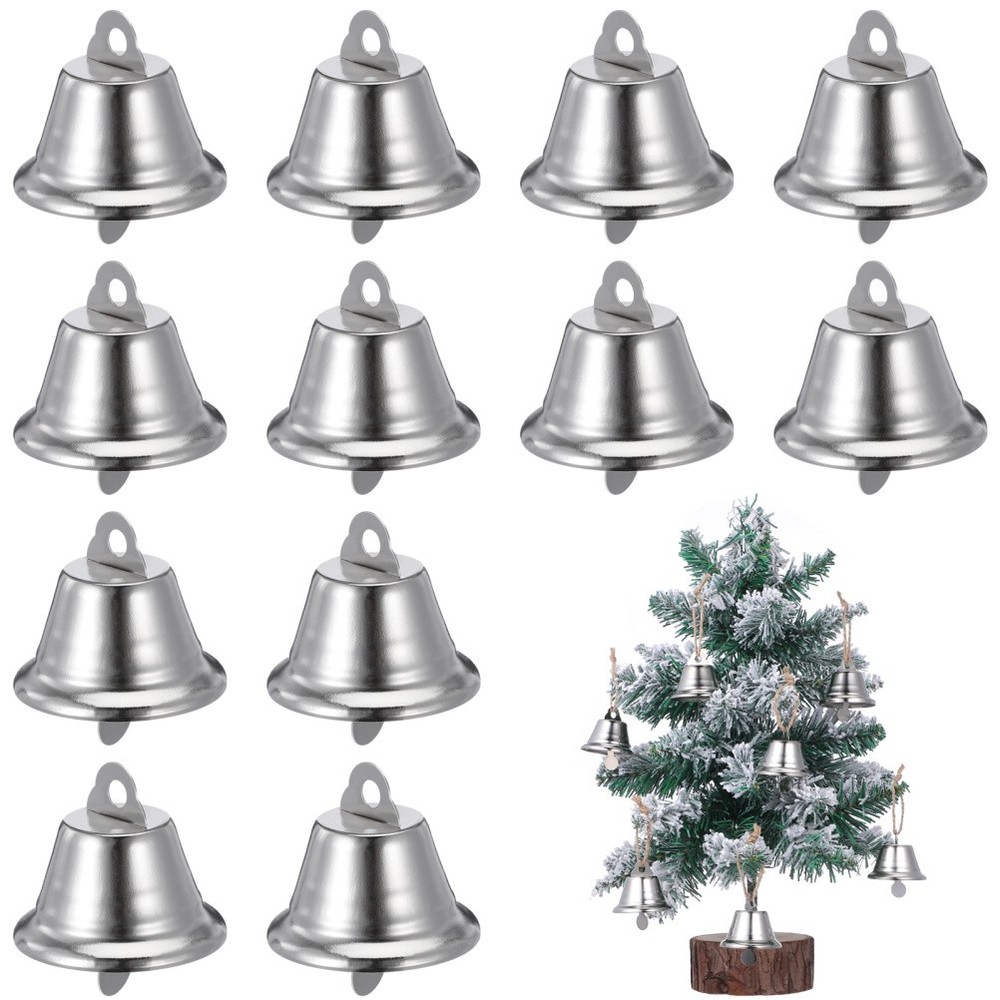 25 Pcs Iron Bell Metal Call Wind Chimes Craft Bells Jingle Christmas