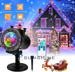 Christmas Lights Projector LED Laser Outdoor Landscape Xmas Move Lamp Xmas Gift