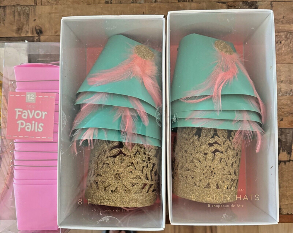 Art Deco Design Child Party Hats. Crowns NEW