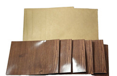 American Crafts Poinsettia Christmas Cards And Kraft Envelopes set of 6 cards
