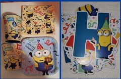 UNIVERSAL STUDIOS DESPICABLE ME MINIONS BIRTHDAY PARTY BUNDLE