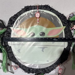 Star Wars The Mandalorian Grogu Baby Yoda Pull Out Ribbon Pop Out Piñata New