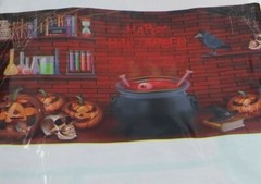 Witches Spell Photo Prop Wall Backdrop Scene Setter Haunted Halloween party