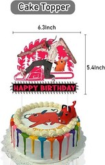 Anime Chainsaw Man Theme Birthday Party Decorate Supplies Set US Seller