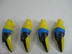 Vintage Party light string light covers parrots tropical bird no lights