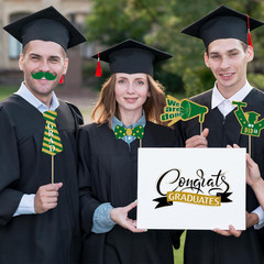 Graduation Photo Booth Props, 21Pcs Graduations Picture Props 2026 for Photoshoo