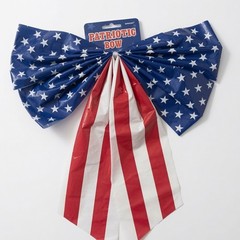 Amscan Patriotic Bow Red White Blue 4th of July Party Decoration