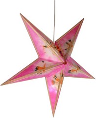 Star Shape Colorful Lokta Paper Lanterns Lamp Shade Party Decorations