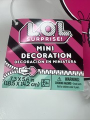 Lol Surprise Together 4 EVA Mini Hanging Decoration (7.3 X 5.6 in) Glitter Queen