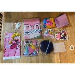 New Princess Peach Birthday Party Decorations Pack