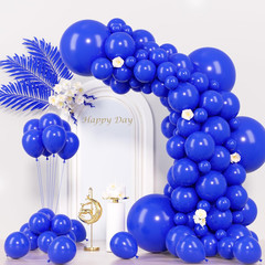 130Pcs Royal Blue Balloons Different Sizes 18″ 12″ 10″ 5″ Party Latex Balloons