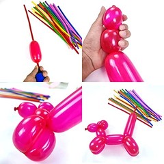 260 Latex Twisting Balloons Animal Model Multi 100PCS NMSM-001