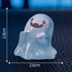 Halloweens Night Light Specters Figurines 6 Pack for Themed Parties Supplies