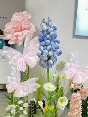 3D Simulated Butterfly Decoration, For Birthday Wedding Outdoor Party