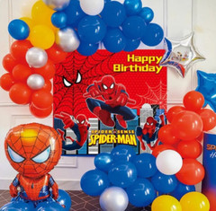 Theme Balloon for Happy Birthday Party Decoration Set for Kids Party Supplies