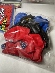 Spiderman Theme Birthday Party Decorate Supplies Balloon Banner Cake Toppers Set