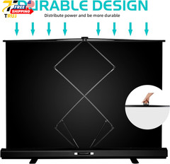 Large Collapsible White Backdrop Screen for Photography and Video Conferencing