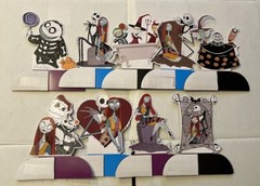 A Nightmare Before Christmas Honeycomb Tabletop Decorations – 9 Table Toppers