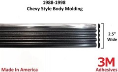 Autmotive Authority 1988-1998 Chevy Gmc Chrome Side Body Trim Molding Tahoe Pick