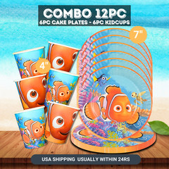 FINDING NEMO Tableware party supplies decoration balloons birthday centerpiece