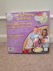 DaySpring Really Woolly Happy Birthday Jesus Celebration in a Box Party Kit NEW