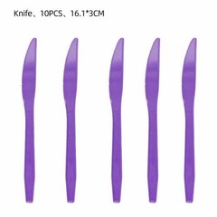 Purple Mermaid Party Decorations Set for Kids Birthday, Banner Plates Cups Napki