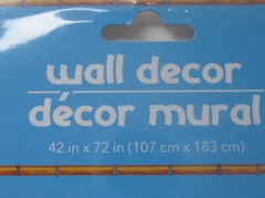 Dolphins Fish Blue Tropical 42″x72″ Pkg Plastic Wall/Door Mural Decoration New