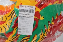 4.92 Feet 3D Chinese New Year Dragon Decorations Hanging Plastic Dragons Garland