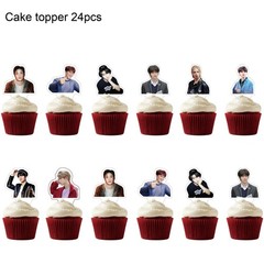 Stray Kids Merch 5 Star Party Decorations Include Happy Birthday Banners, Cak…