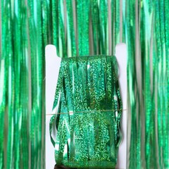 2x 3Meters Laser Fringe Curtain Glitter Birthday Party Wedding Background Crafts