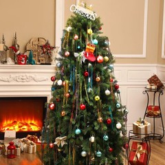 40000 PCS 19.7 Inch Multicolor Tinsel Icicles Christmas Tree Foil Fringe