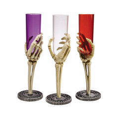 9-3/4″ Bulk Skeleton Hand Fluted Plastic Glasses – Morris Costumes