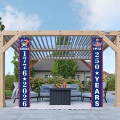 America 250 Decorations Door Banner 2 Pcs 250th Anniversary Decorations Patr…