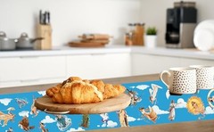 Greek Mythology Table Runners-2PCS Ancient Greek Legends Birthday Party Favors