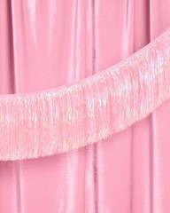 , Party Decorations Light Pink Fringe Banner – 4 ft. | Bachelorette Party Sup…