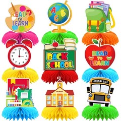 Back to School Table Decorations – 9 Pcs Welcome Back to School centerpieces …