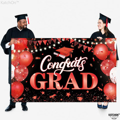 , Xtralarge Congrats Grad Banner – 72X44 Inch, Congratulations Banner | Grad Cla