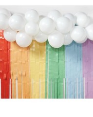 Party Decor Kit – BALLOON GARLAND Rainbow Tier Backdrop 39 Pc – 4 Pack Bundle