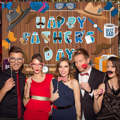 Happy Fathers Day Banner Decorations 70.9X45.3In Extra Large Size Father’S Day B