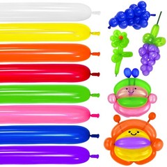 260 Latex Twisting Balloons Animal Model Multi 100PCS NMSM-001