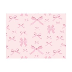 Pink Pastel Bow Party Polyester Backdrop, 8 ft. x 6 ft