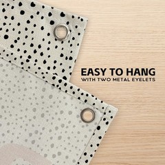 Boho Classroom Decor, Neutral Classroom Read Sign Banner, Trendy Black Dots C…