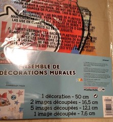 LOL SURPRISE WALL DECORATING Decor Craft Kit Stickers Birthday Party Lot Of 4