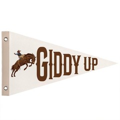 Cowboys Western Nursery Decor Boy, Giddy Up Felt Pennant Banner Flags, Retro …
