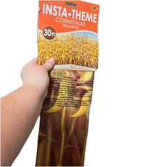 Cornstalks Backdrop 30 Foot Farm Birthday Party Supply Halloween Thanksgiving