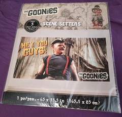 Amscan The Goonies Scene Setter 65″ x 33.5″ Hey You Guys! Sloth NIP