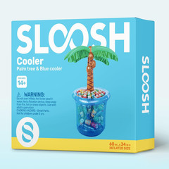 JOYIN 60″ Inflatable Palm Tree Cooler, Beach Theme Decor, Pool Party Decorations