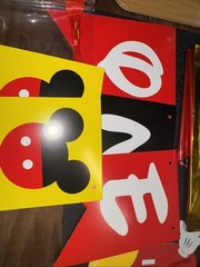Mickey Mouse Party Decorations One Year Old, Birthday